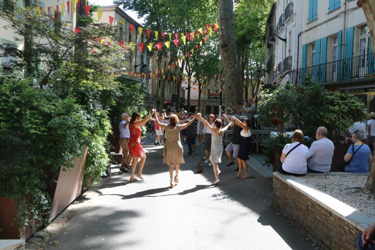 La Cigogne Apartman Céret Kültér fotó